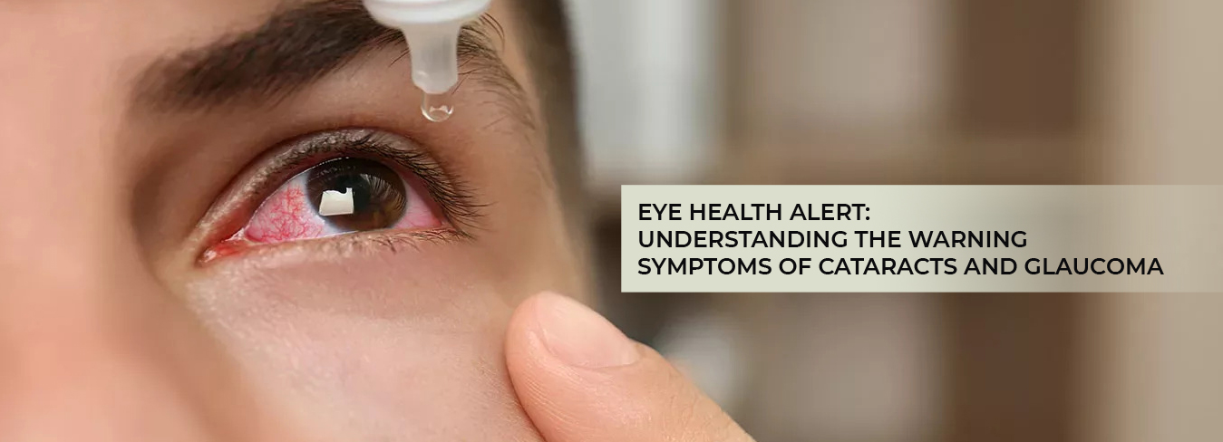 Symptoms of cataracts and glaucoma