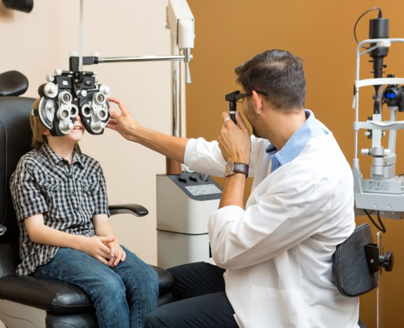 detailed eye exam